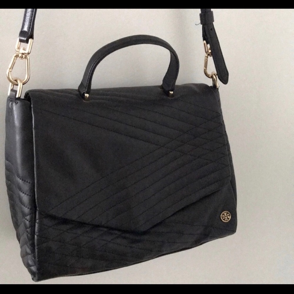 Tory Burch 797 Quilted Satchel